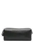 Common Projects pebbled leather wash bag - Black