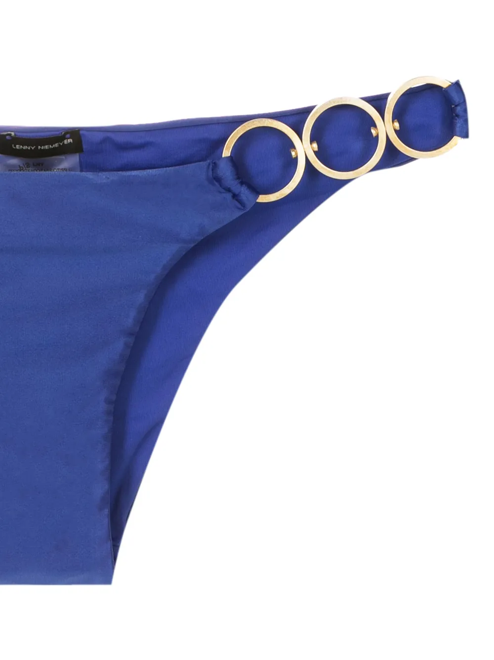 Lenny Niemeyer Ring-detailing Bikini Bottoms In Black