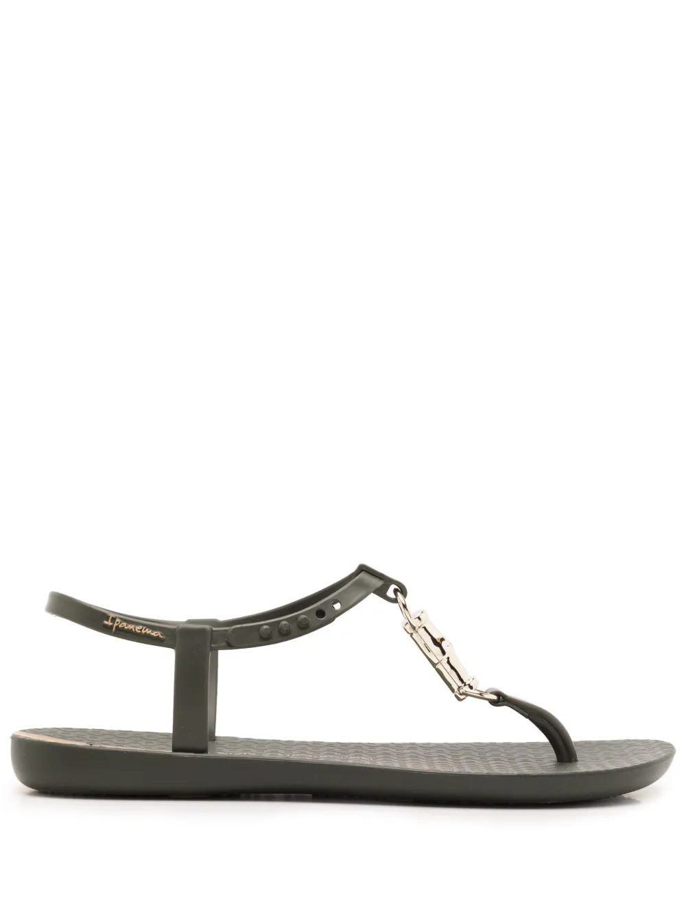 Lenny Niemeyer Sandalen Mit Logo-schild In Green
