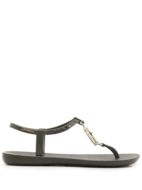 Lenny Niemeyer logo-plaque sandals