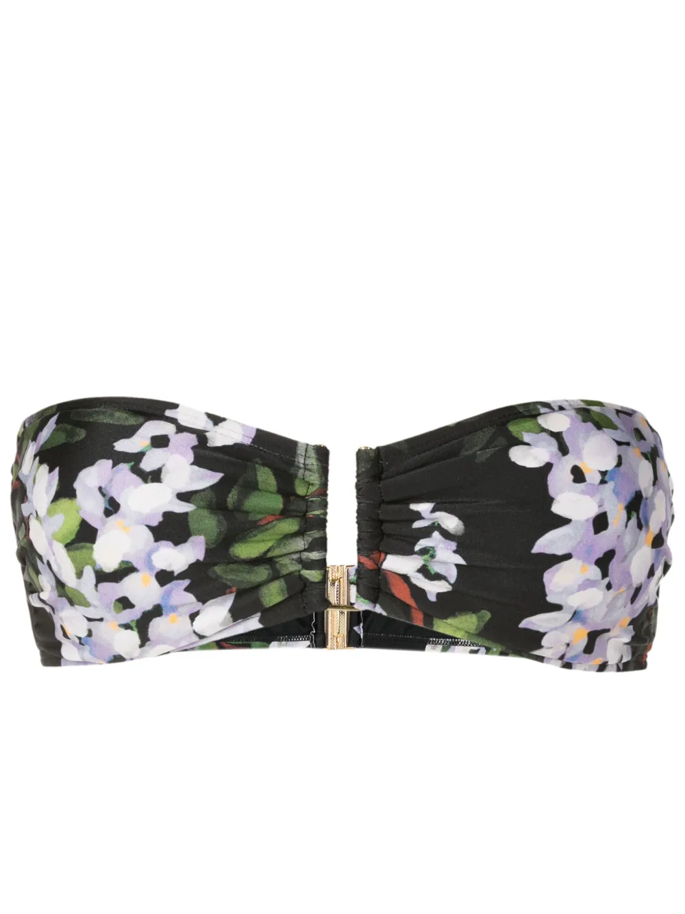 Lenny Niemeyer Top bikini Rita a fascia - Nero