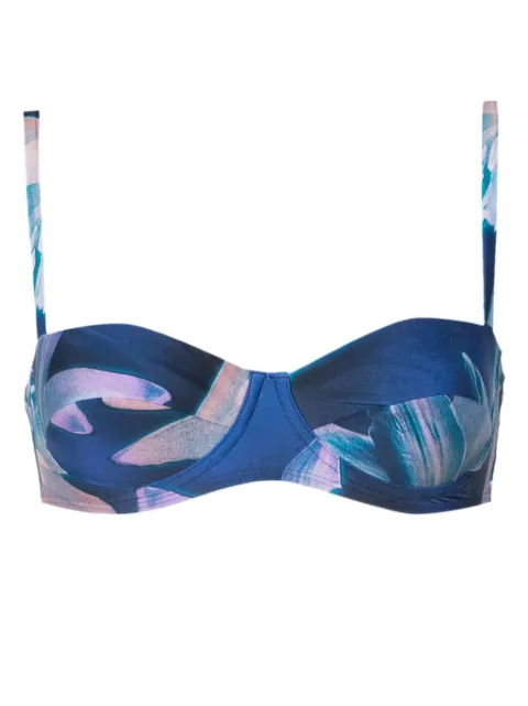 Lenny Niemeyer Lirios patterned bikini top
