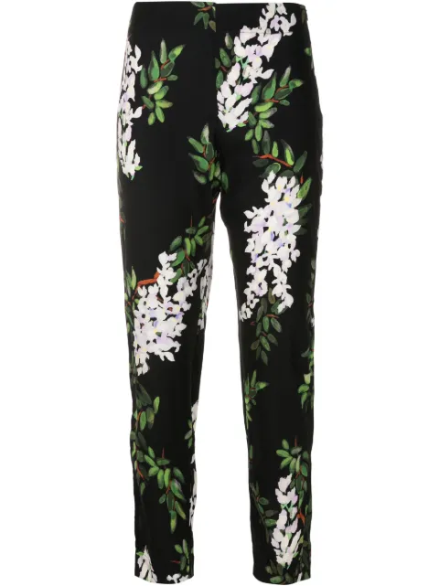 Lenny Niemeyer floral-print silk trousers