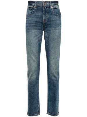 7 For All Mankind Jeans Acampanados Con Tiro Medio - Farfetch