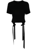 Simone Rocha bow-detail cotton dress - Black