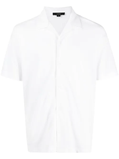 Chemise en coton à manches courtes - Vince - Modalova