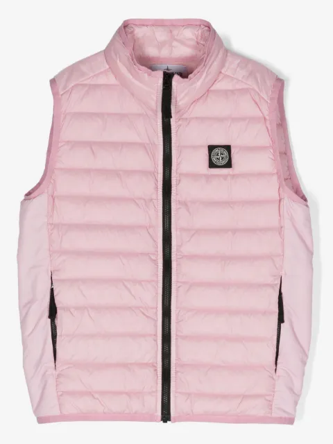 Stone Island Junior quilted down gilet