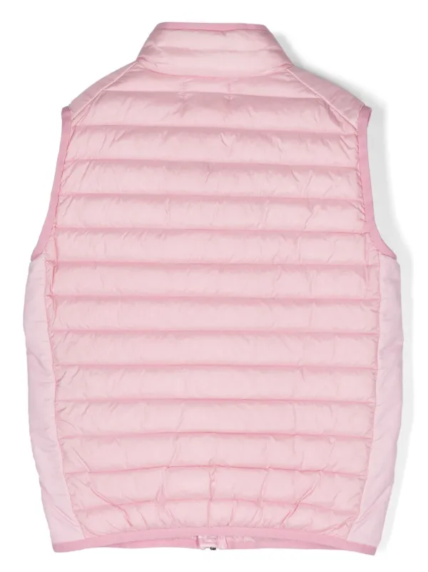 Stone Island Junior ジップアップ ダウンベスト | ピンク | FARFETCH JP