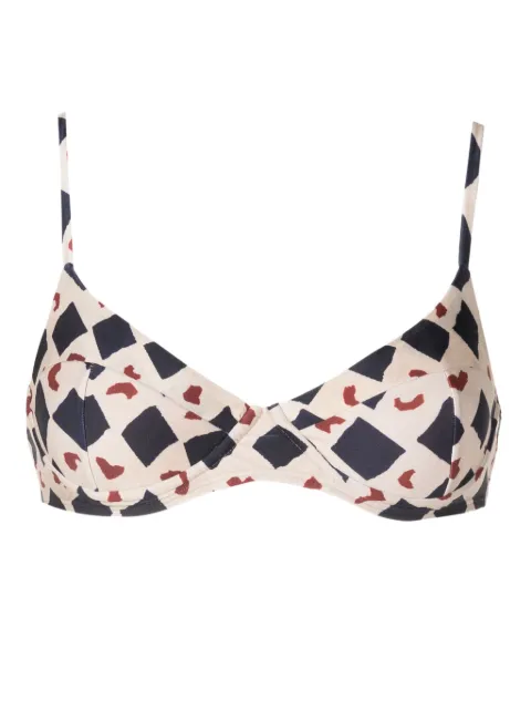 Lenny Niemeyer Marrocos balconette bikini top
