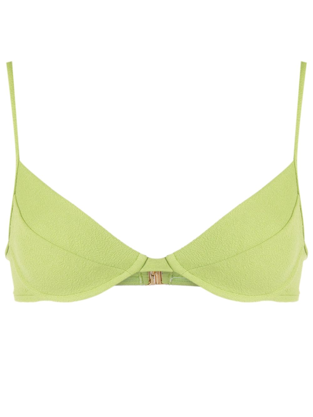 Lenny Niemeyer half-cup bikini top - Green