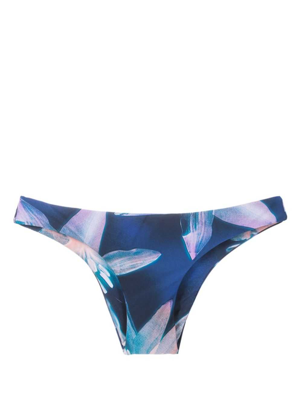 Lenny Niemeyer floral-print bikini bottoms - Blue