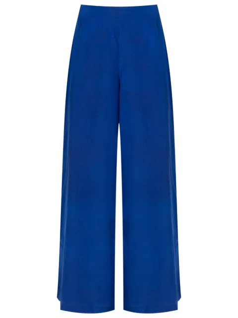 Lenny Niemeyer Clean silk wide-leg trousers