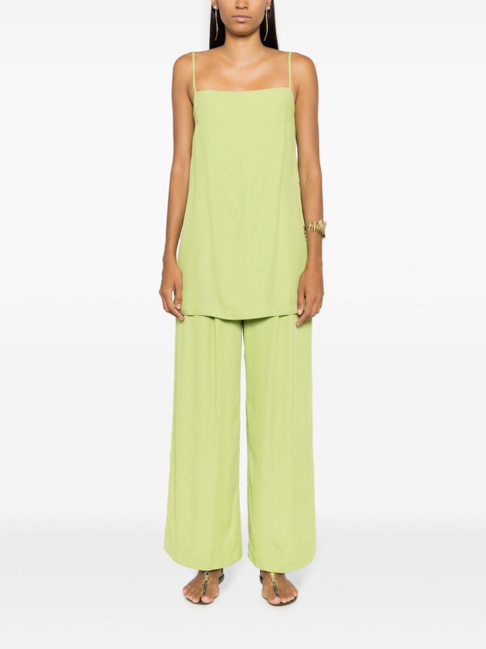 Lenny Niemeyer square-neck cami top - Green