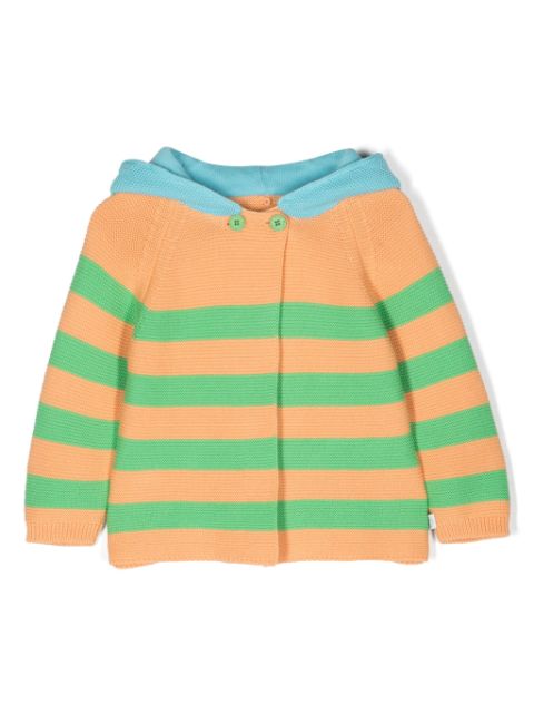 Stella McCartney Kids hooded cotton cardigan