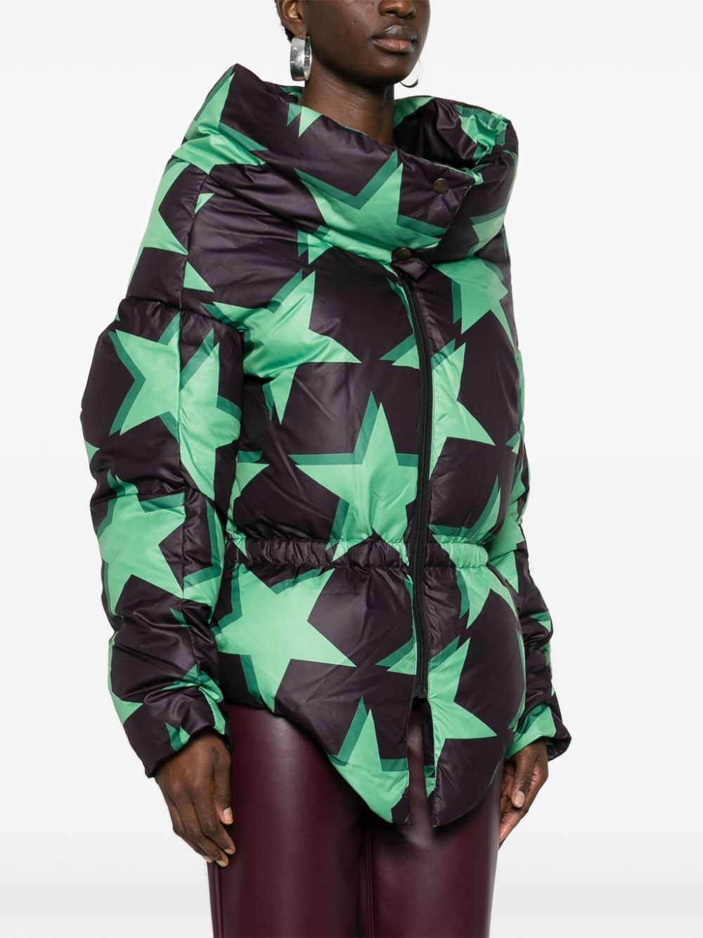 Pre-owned Vivienne Westwood Voyager 蓬松夹克（2014-2015年典藏款） In Green