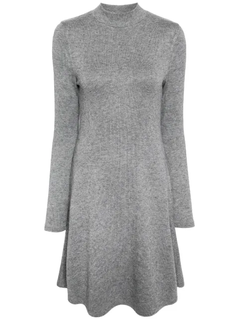 Vince high-neck flared knit dress