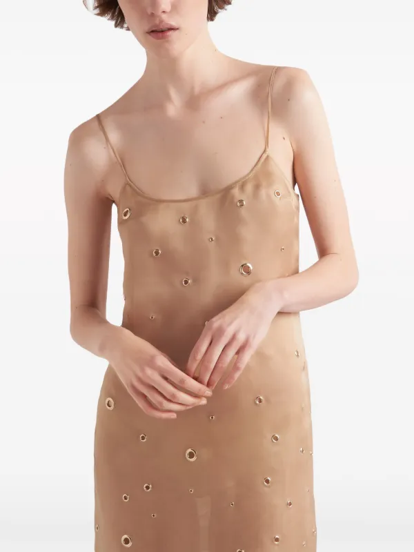 prada beige dress Tropical Beige Linen Pants – StudioSuits main image 1