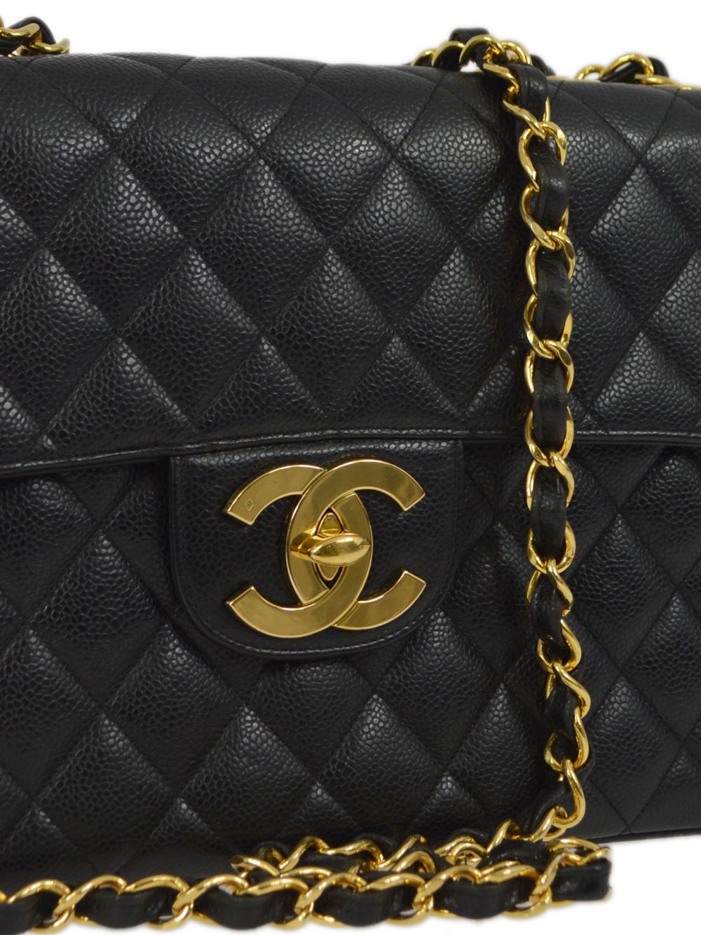 CHANEL 1990-2000s Jumbo Classic Flap shoulder bag Women