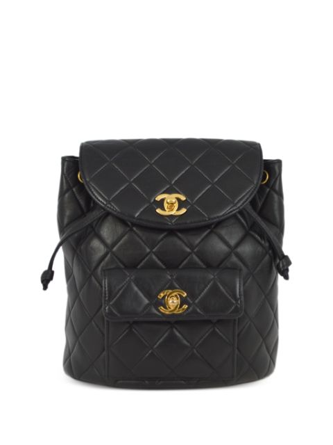 HOT SALE CHANEL 1997 large Duma backpack Women