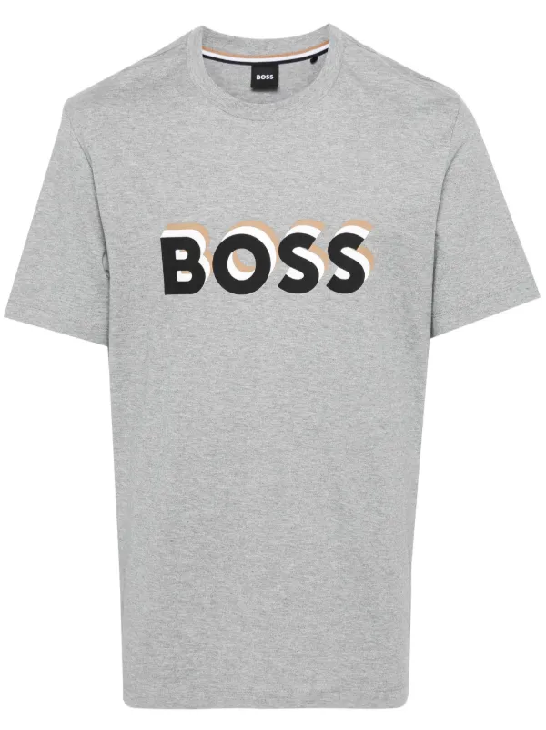 grey boss t shirt