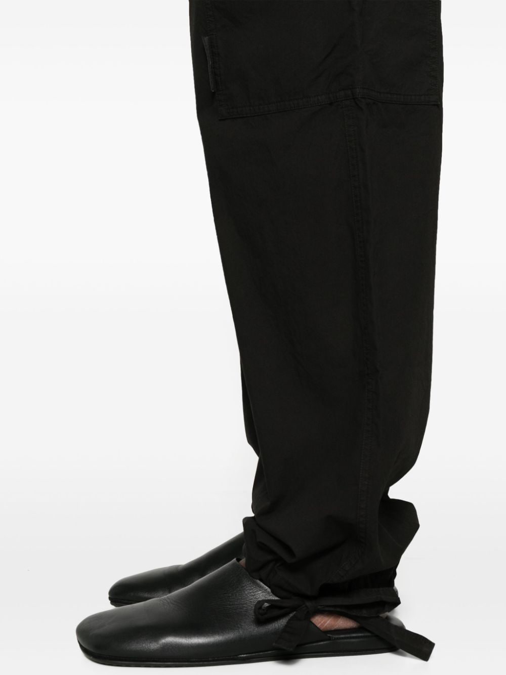 Shop Msgm Straight-leg Trousers In Black