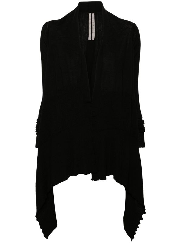 Rick Owens Medium Wrap Virgin Wool Cardigan - Farfetch