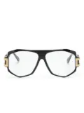 Cazal 163 pilot-frame glasses - Black