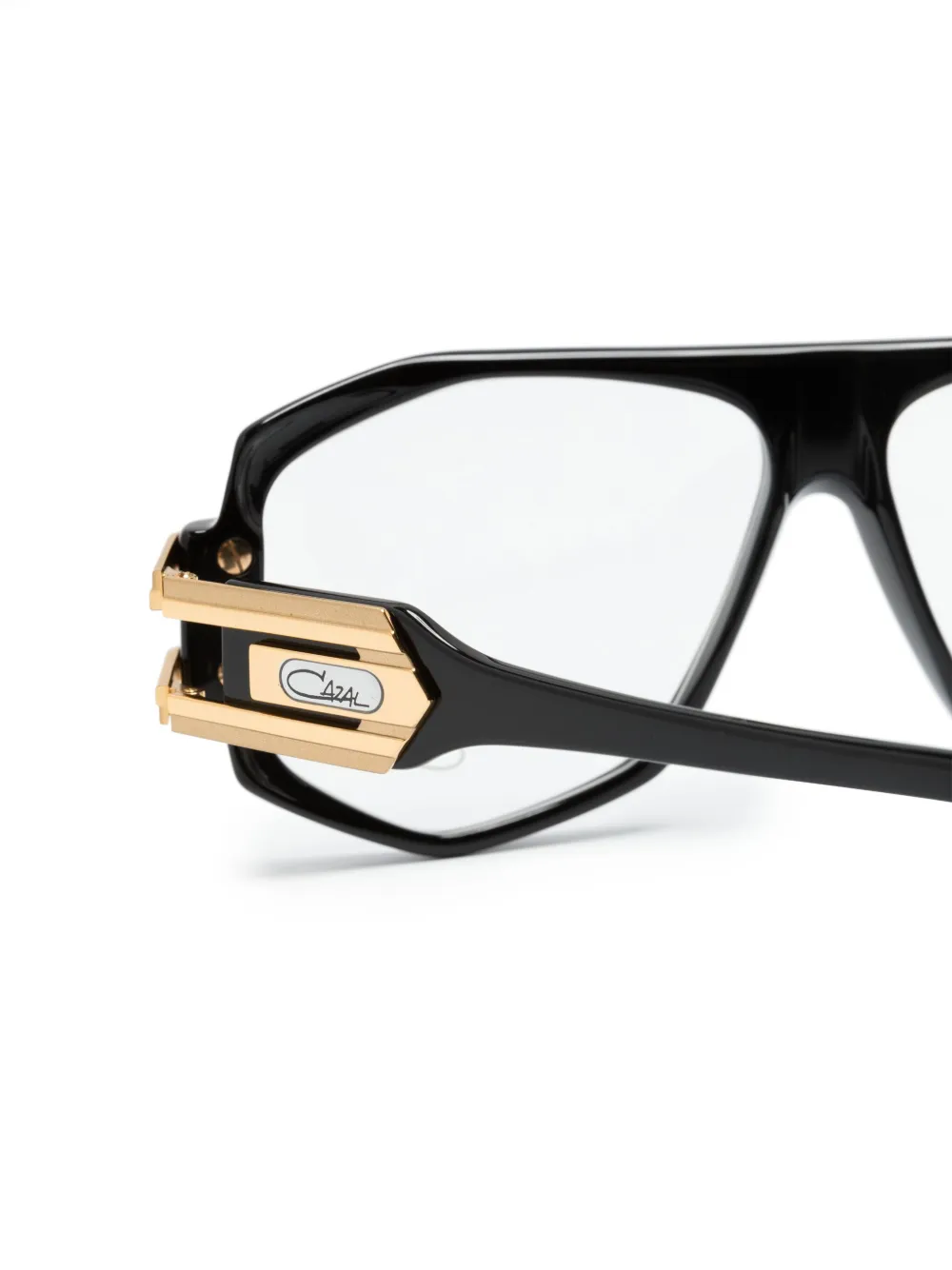  Cazal 163 Pilot-frame Glasses - Black 