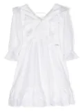 TWINSET Kids pompom-detail dress - White