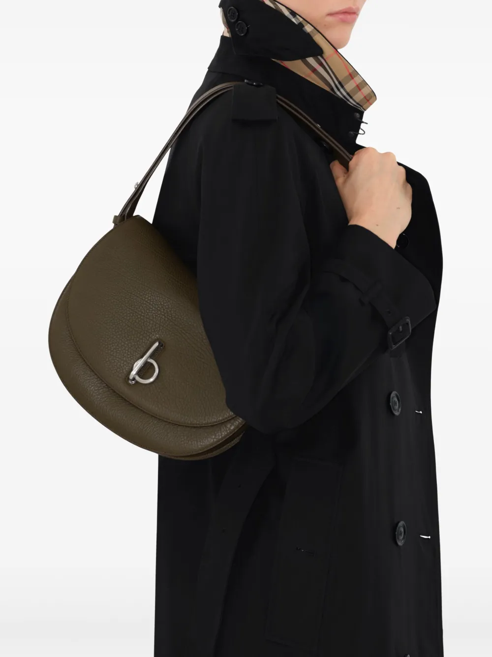 Burberry The Waterloo trenchcoat Zwart