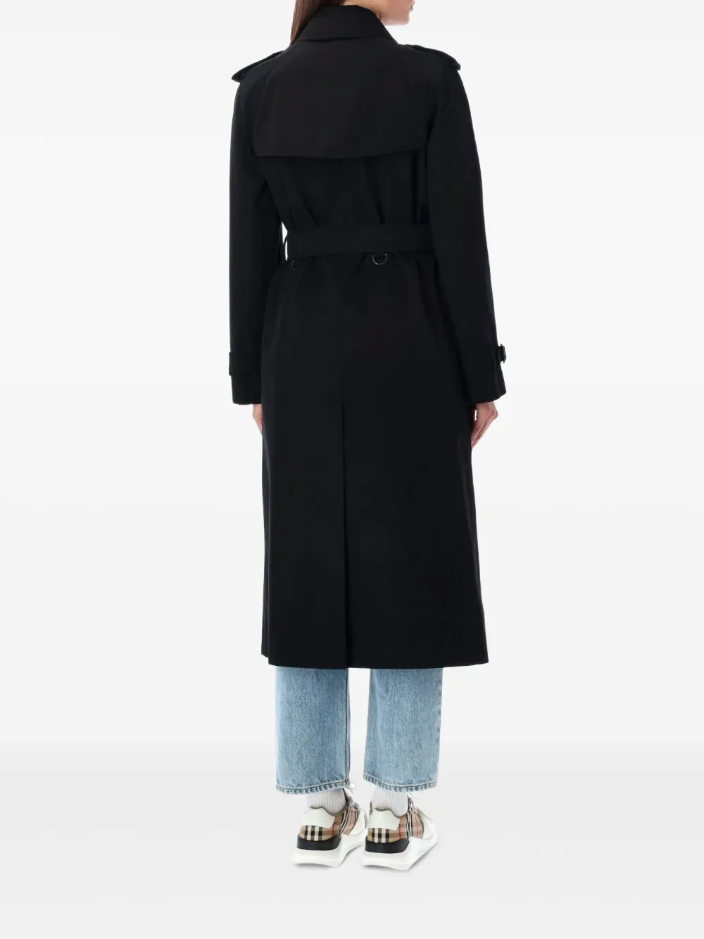 Burberry The Waterloo Trench Coat | Black | FARFETCH