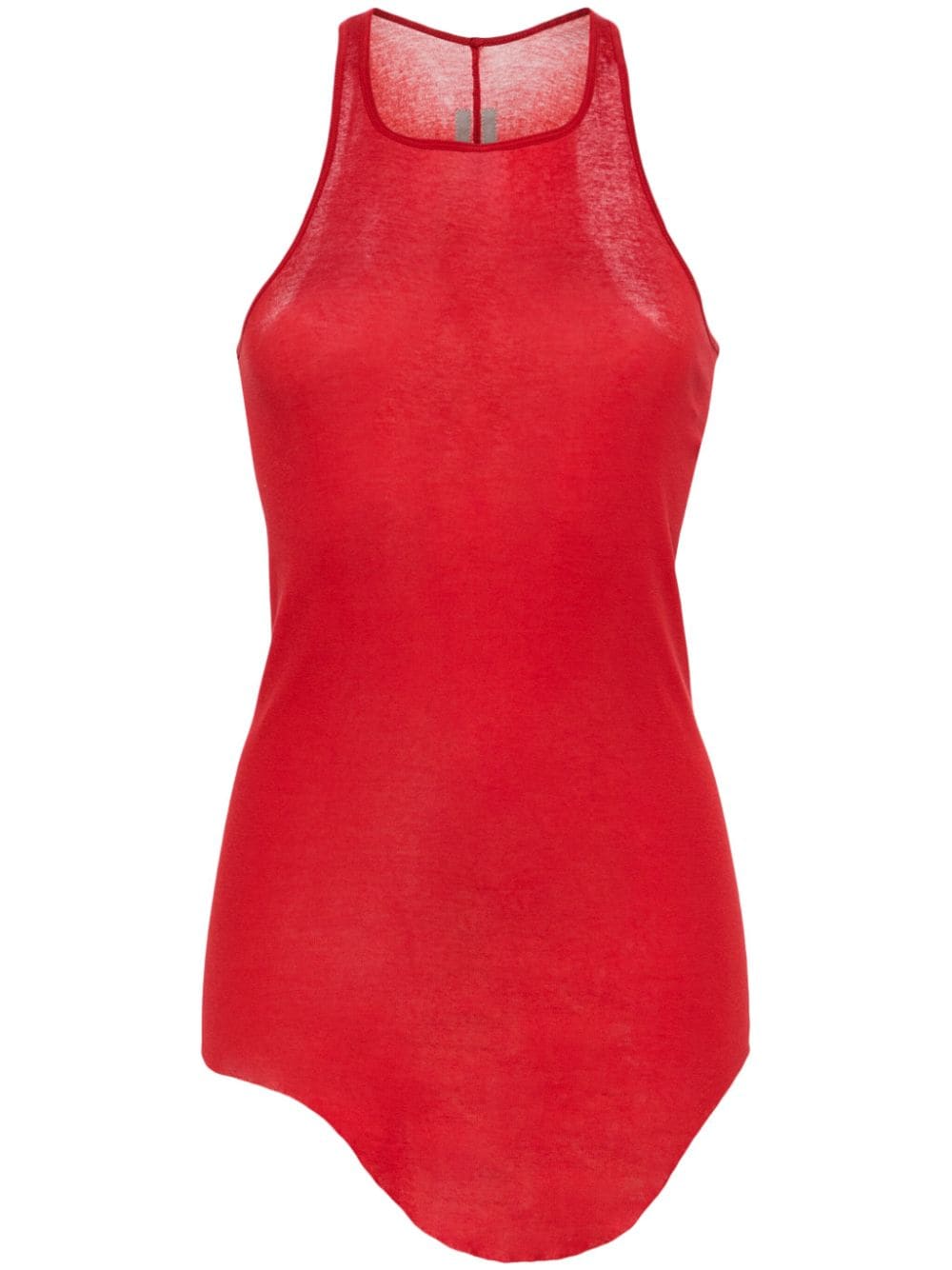 Rick Owens Forever Basic Top In Red