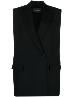 アウターその他 FABIANA FILIPPI Woman Waistcoat Green MAD265F105L160 VR2 Fabiana Filippi Padded Velvet Bomber Jacket in Loden Green