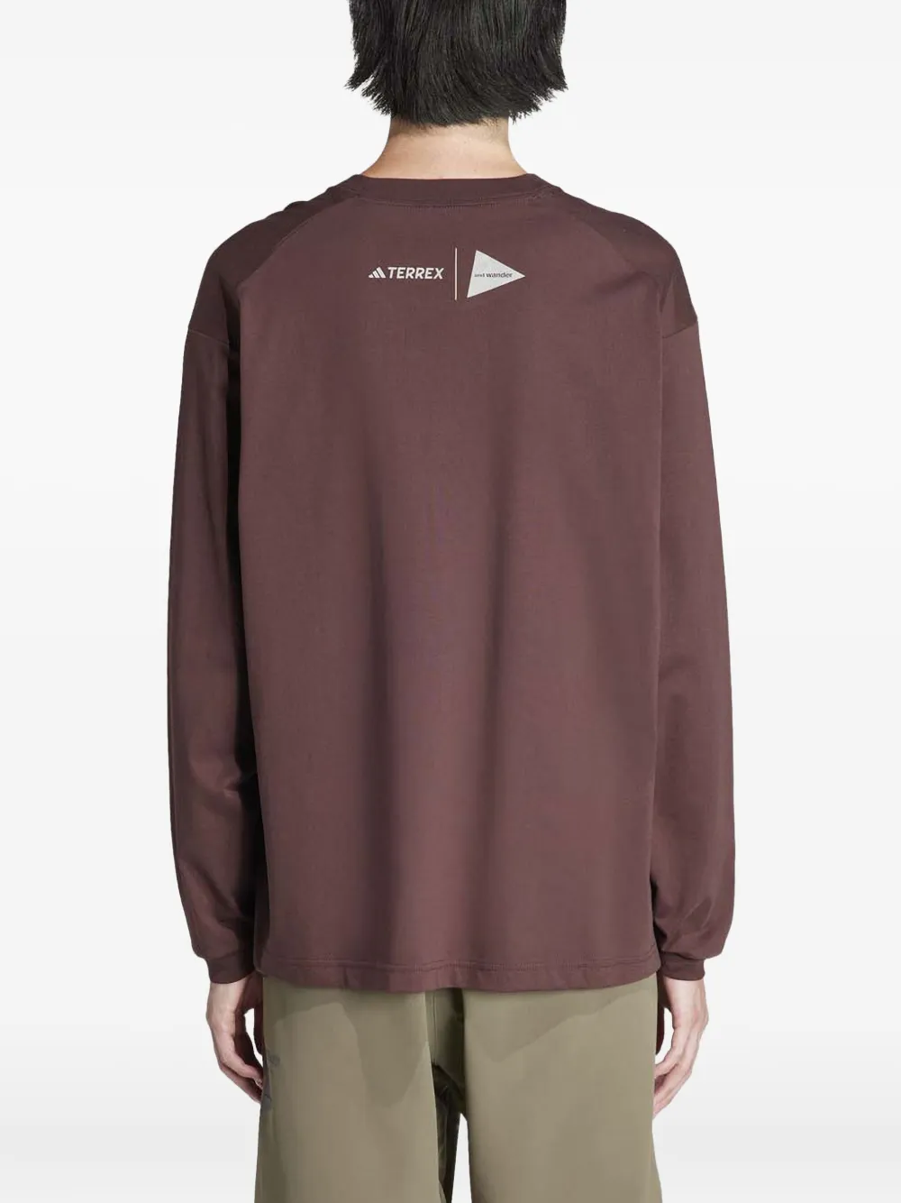 adidas Trui met print Bruin