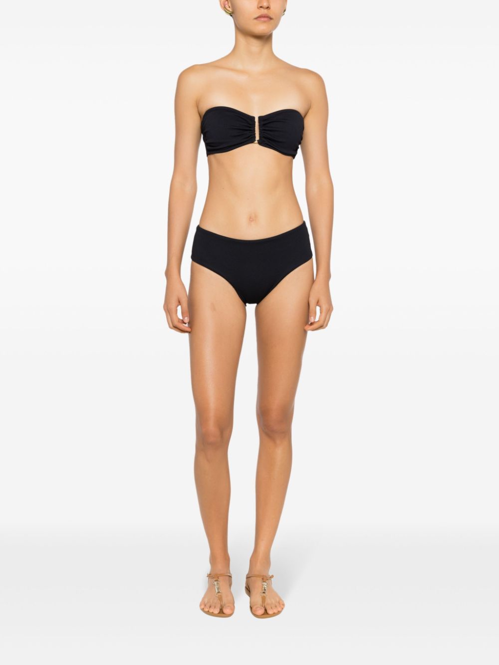 Lenny Niemeyer Bandeau bikinitop - Zwart