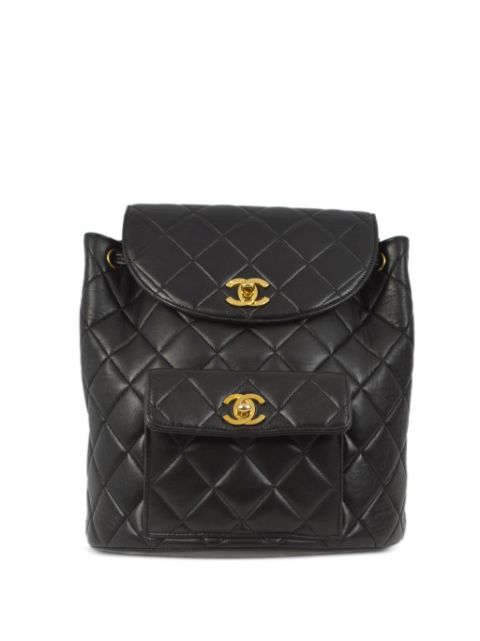 HOT SALE CHANEL 1995 large Duma backpack Women