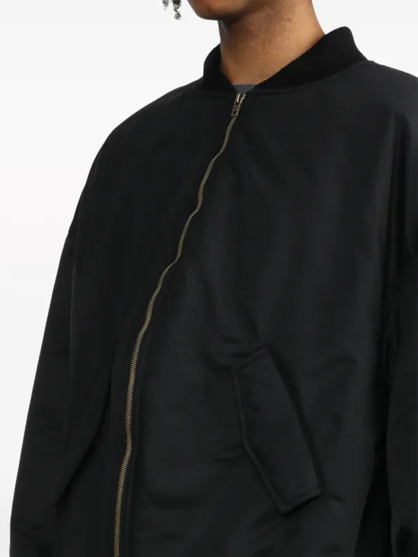 We11done zip-up Bomber Jacket | Black | FARFETCH