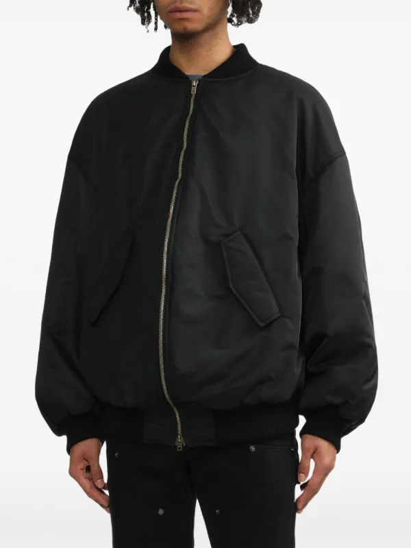 流行に  We11done zip-up Bomber Jacket | Black | FARFETCH ジャケット・アウター