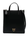 PINKO small Shopper leather bag - Black