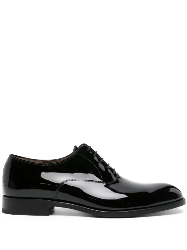 Philipp Plein patent-leather Oxford Shoes - Farfetch