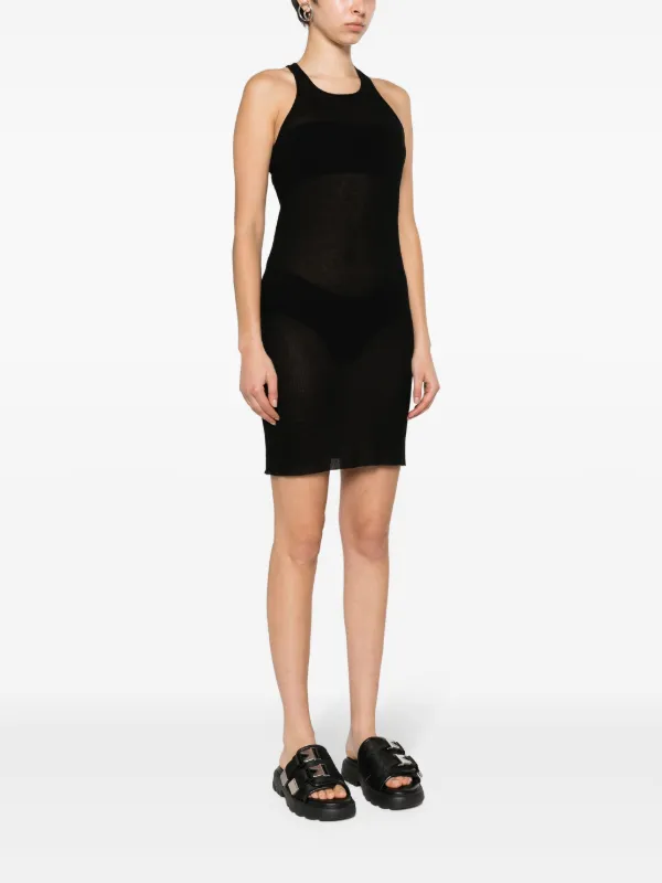 【Rick Owens】 mini dress RICK OWENS | SLING MINI DRESS