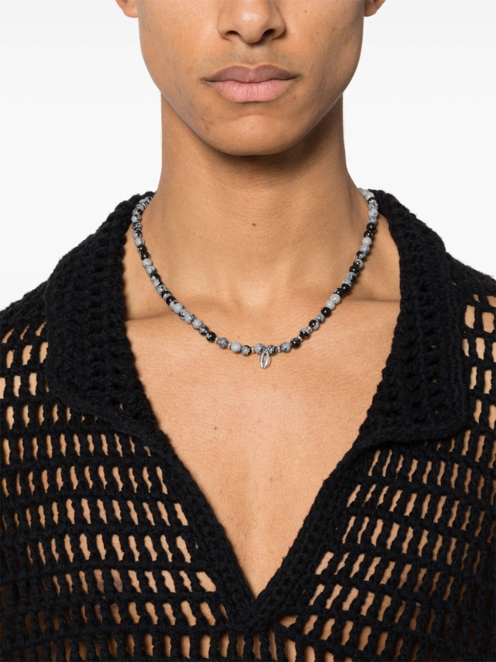 Shop Isabel Marant Mr Grigi Necklace In Black