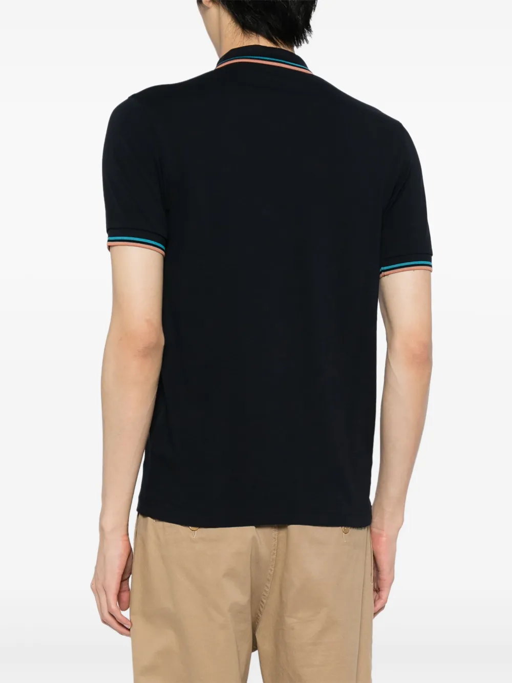 Fred Perry Poloshirt met borduurwerk Blauw