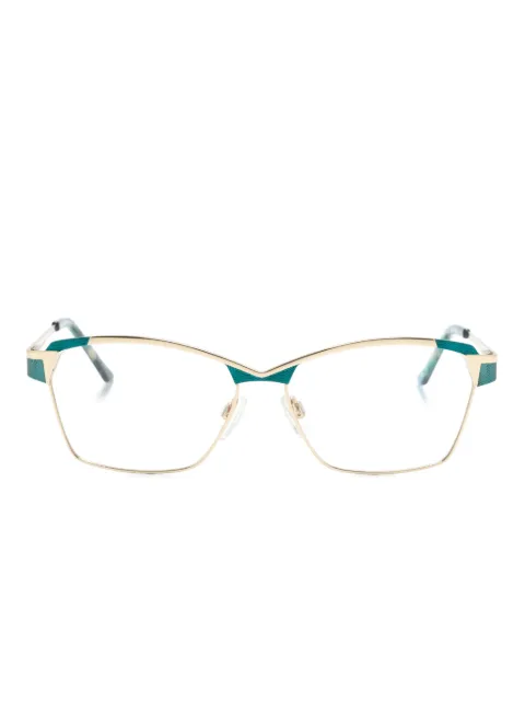 Cazal rectangle-frame glasses