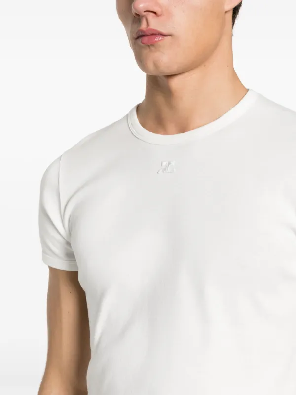 courrèges ホワイト ロゴ Tシャツ courrèges ホワイト ロゴ Tシャツ - メルカリ
