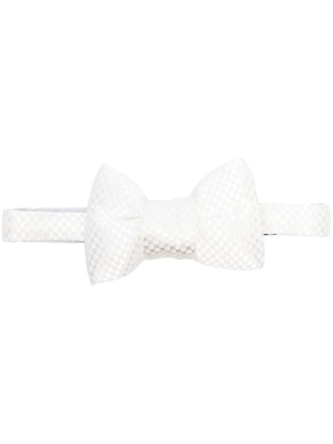 TOM FORD textured-satin bow tie Men