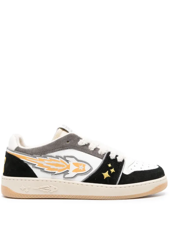 JUMPSTART J. WARD イェ・レフト・ターン・イン Enterprise Japan Tênis Rocket Com Recortes | Preto | FARFETCH BR