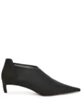 12 STOREEZ pointed-toe mesh pumps - Black