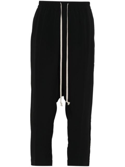 Rick Owens crepe cropped trousers