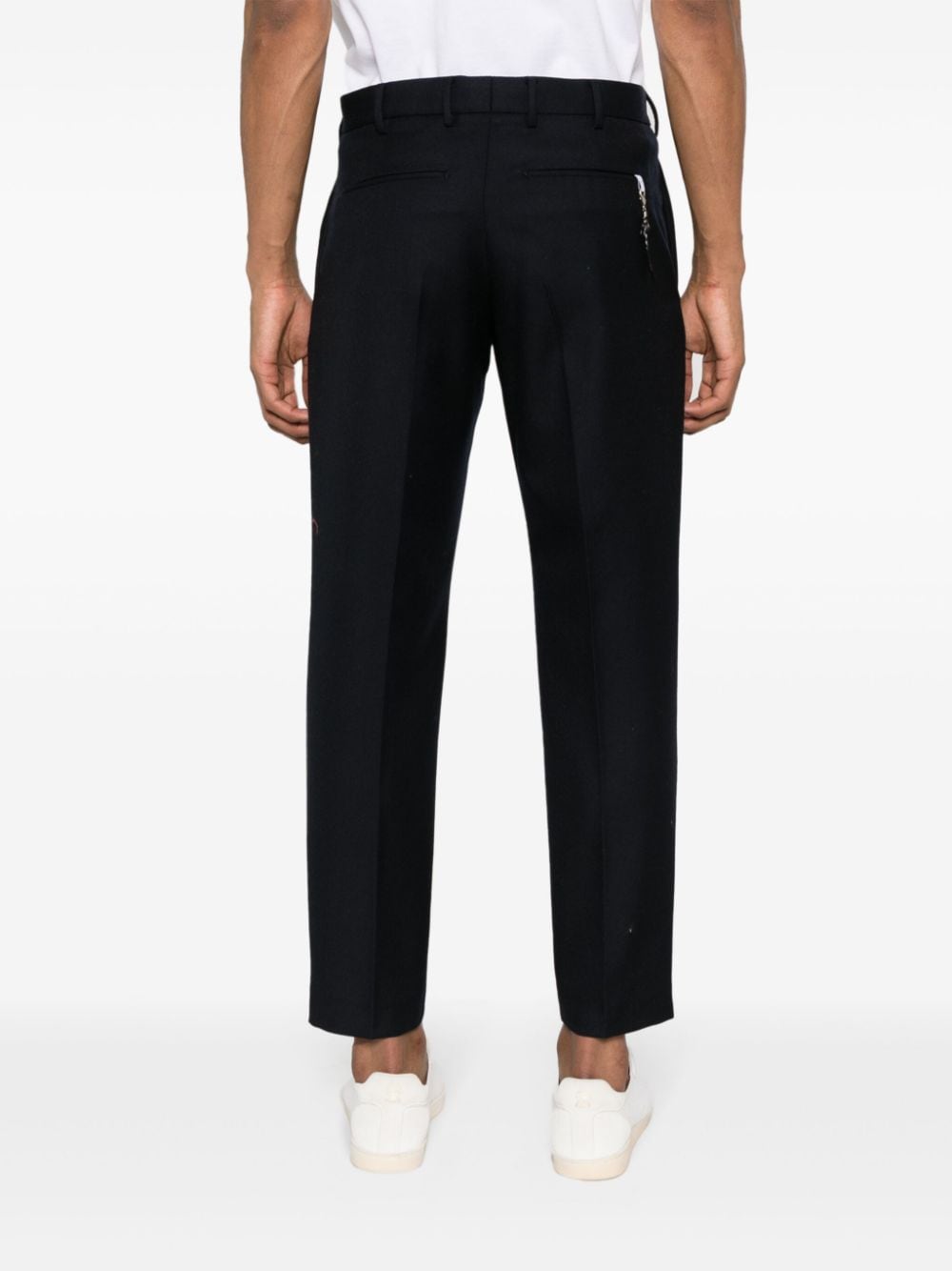 PT TORINO TAPERED VIRGIN WOOL TROUSERS 